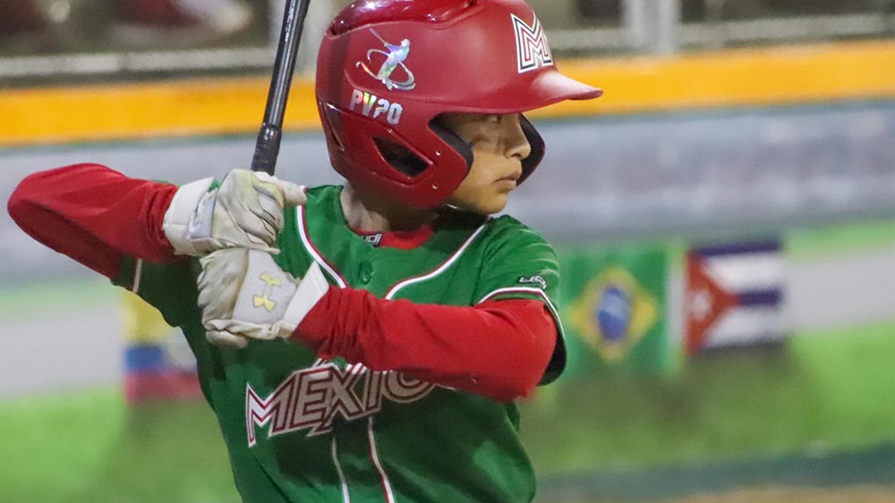 México toma desquite y rompe el invicto a Cuba en el Panamericano de Béisbol Sub 10