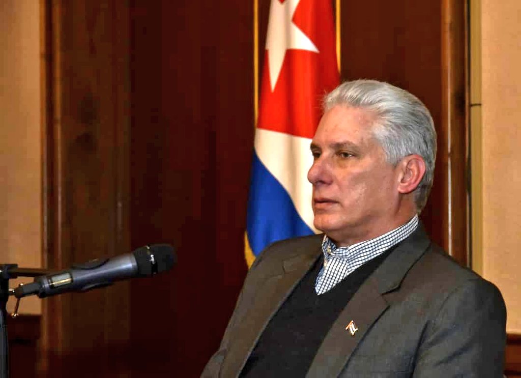 Presidente de Cuba llegará a China en visita oficial