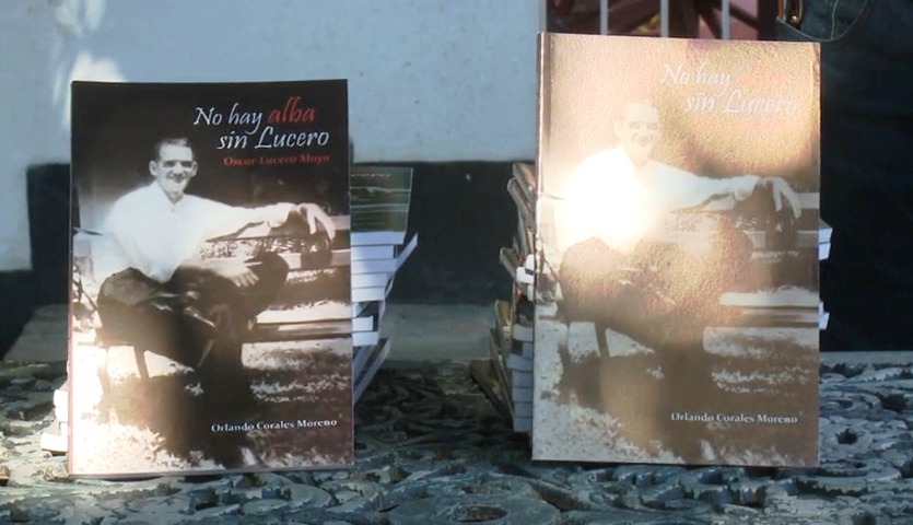 Presentan libro dedicado a Oscar Lucero Moya