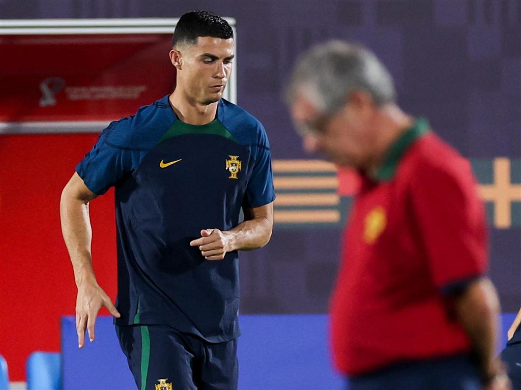 Portugal, Cristiano Ronaldo y la mecha corta en pleno Qatar