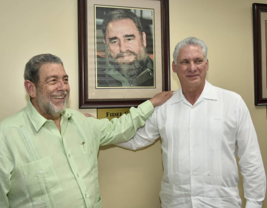 Presidente de Cuba concluyó periplo por países del Caribe
