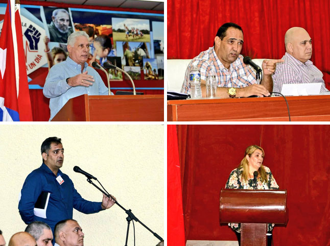 Gobierno cubano evalúa potencialidades ante situación económica