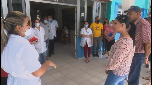 Candidatos a diputados por el municipio Buey Arriba recorren zonas de ese territorio