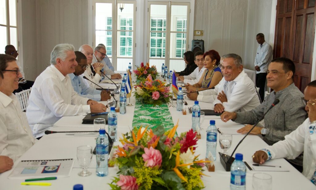 Las conversaciones entre las delegaciones de Cuba y Belice han sido un éxito