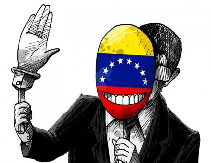 Guaidó y su show «de a pie»