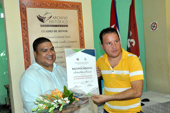 Distinguen al Archivo Histórico de Granma con la Excelencia Científica
