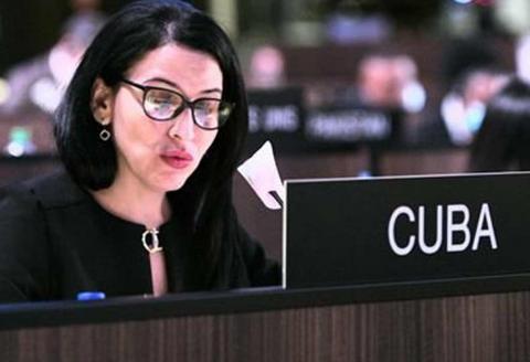 Cuba denuncia ante la UNESCO bloqueo estadounidense y exige su fin