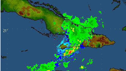Jornada con abundantes nublados y lluvias,  en Granma