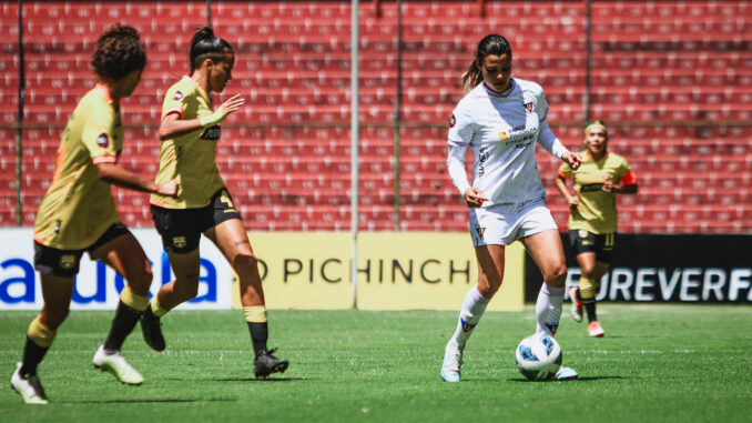 Bayamesa Aldana brilla en el fútbol femenino de Ecuador