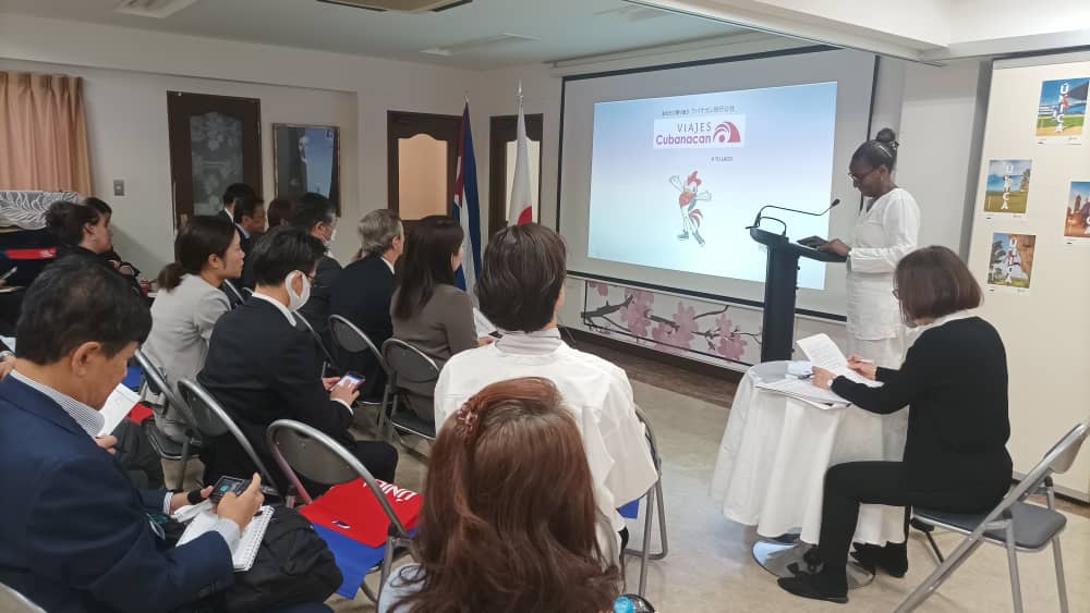 Promocionan el destino Cuba en seminario de turismo en Japón