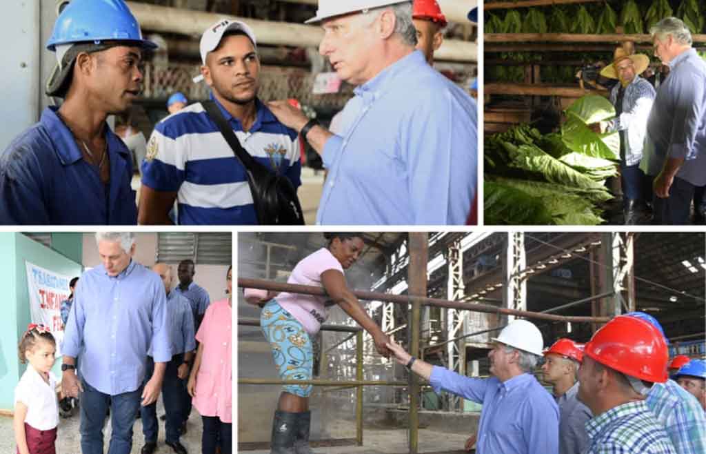 Presidente de Cuba visita provincias centrales