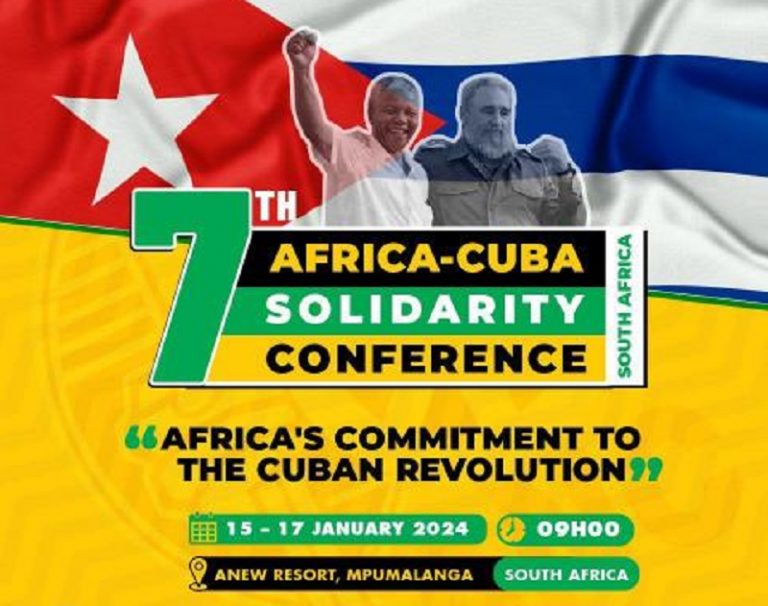 Acogerá Sudáfrica Encuentro Continental de Solidaridad con Cuba