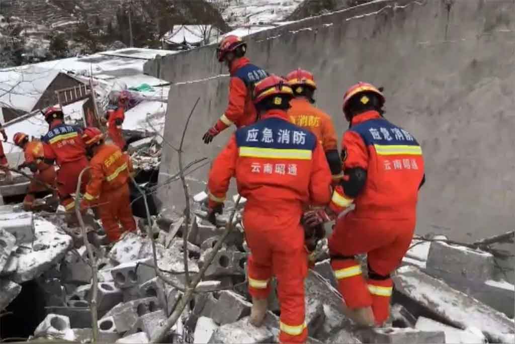 Deslizamiento de tierra en China deja 45 desaparecidos