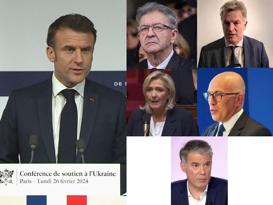 Macron censurado por echar más leña al fuego en Ucrania