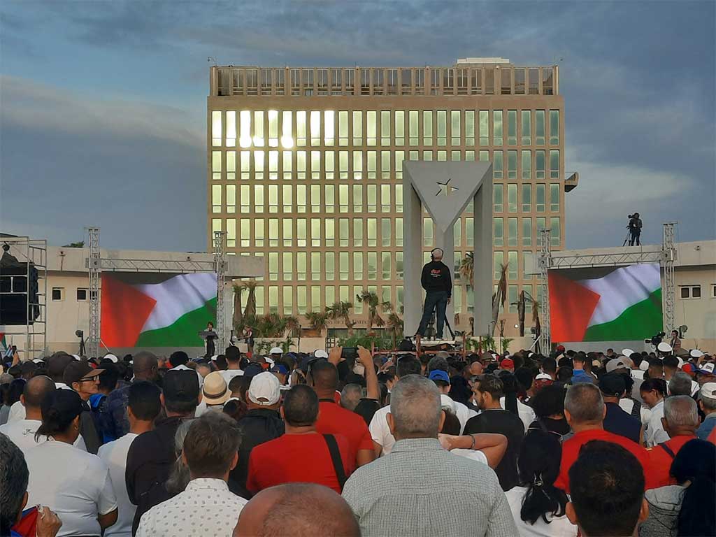Cuba reclama paz y justicia para el pueblo palestino (+Fotos)