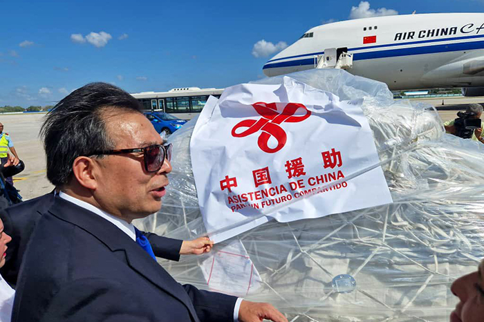 Agradece Díaz-Canel donativo de arroz enviado por China