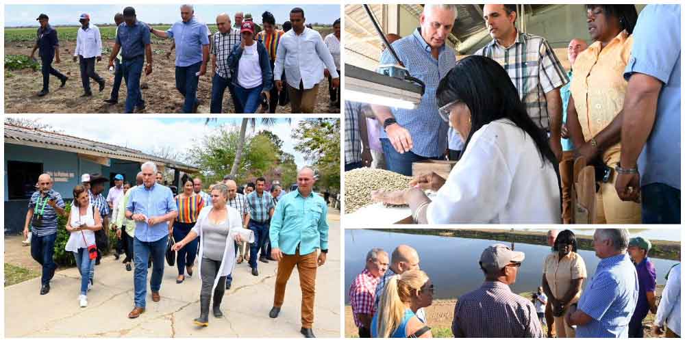 Resalta Díaz-Canel recorridos gubernamentales por provincias de Cuba