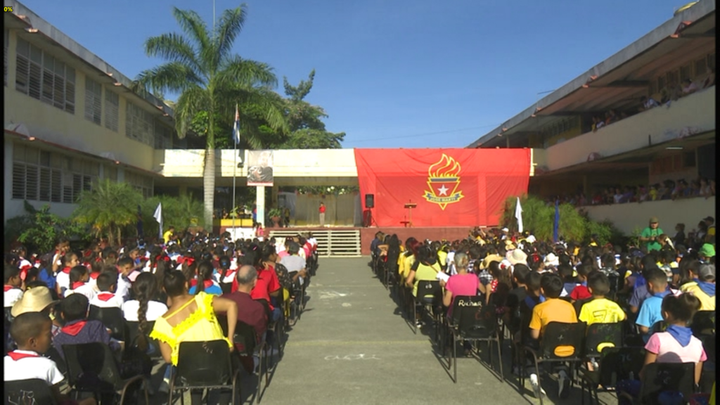 Celebra actividades Semi_Internado 4 de Abril por aniversario de la U.J.C. y la O.P.J.M.