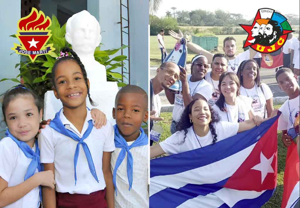 Dirigentes de Cuba saludan aniversarios de pioneros y jóvenes