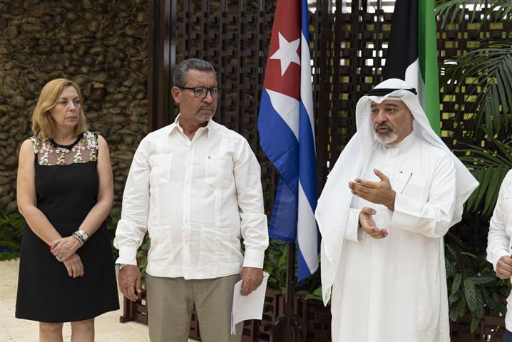 Desarrollan proyectos de cooperación Kuwait y Cuba (+Fotos)
