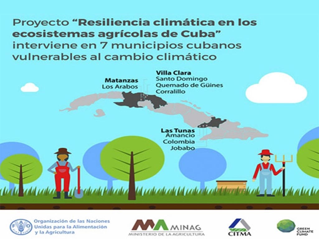 Cuba recibirá maquinaria para mitigar problemas climáticos