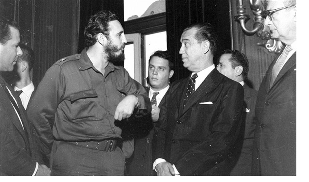 Ponderan primera de 12 visitas de Fidel Castro a Brasil