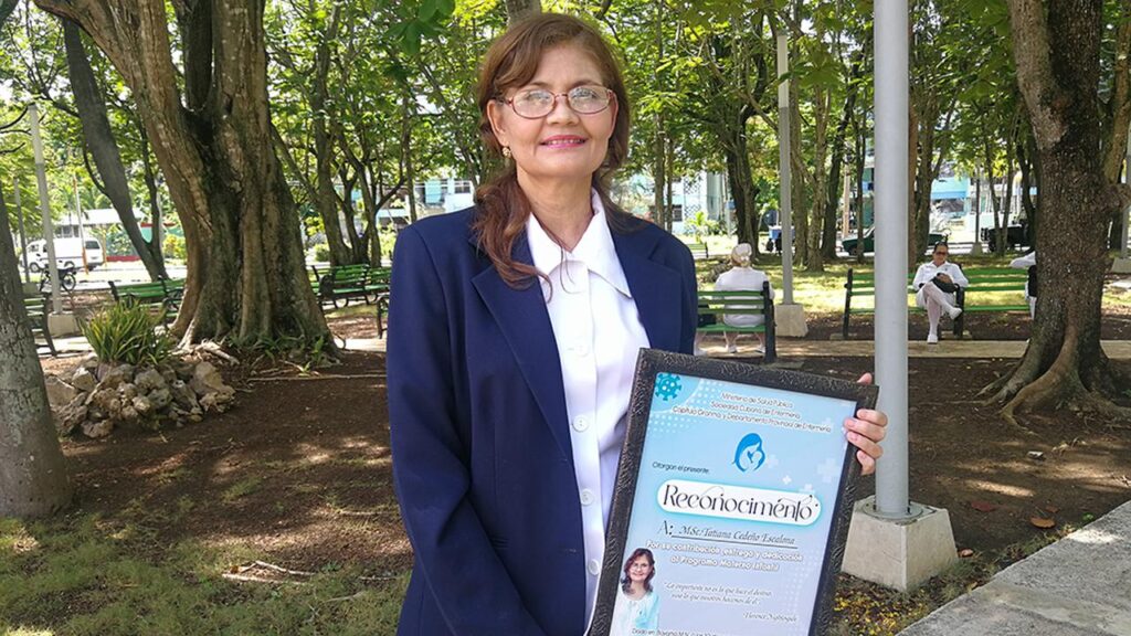Tatiana Cedeño Escalona, ejemplo de consagración y entrega al Programa Materno Infantil (+ audio)