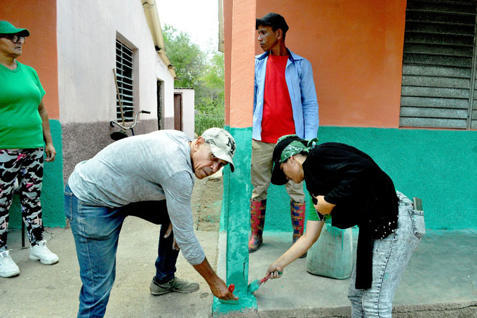 Avanza transformación en comunidad Jardín de Miradero, en Río Cauto