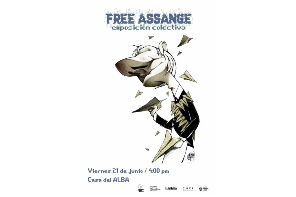 En Cuba exposición “Free Assange”