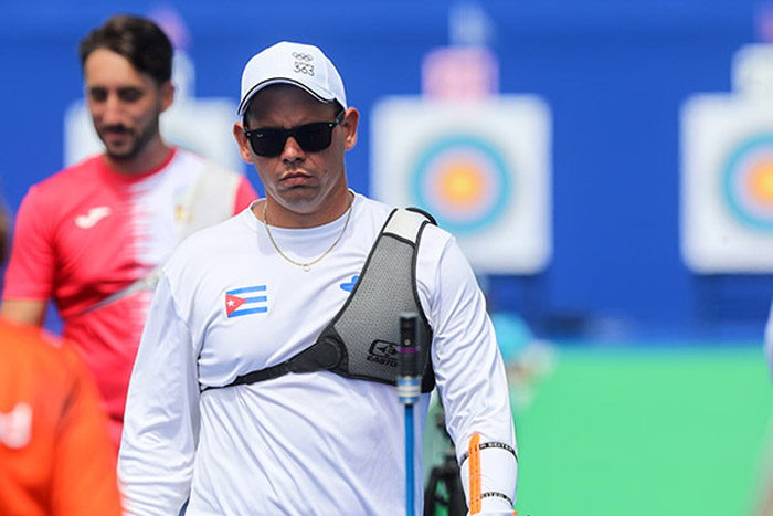 Arquero cubano Hugo Franco dice adiós a París 2024