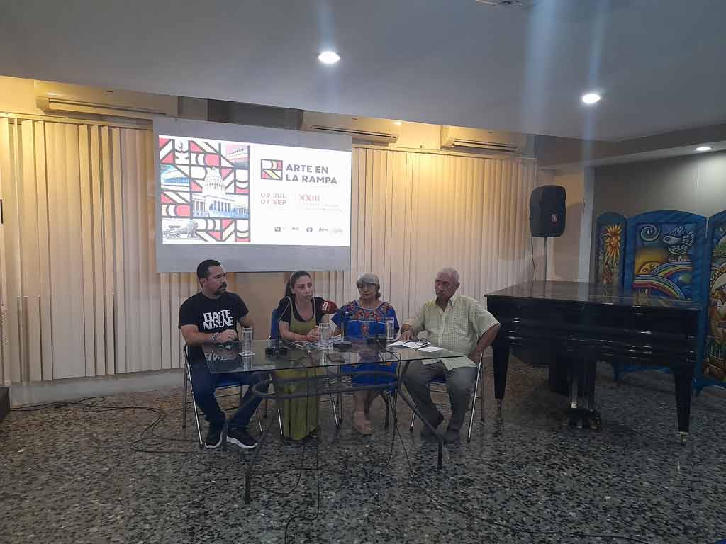 Comienza en Cuba la XXIII Feria Arte en La Rampa