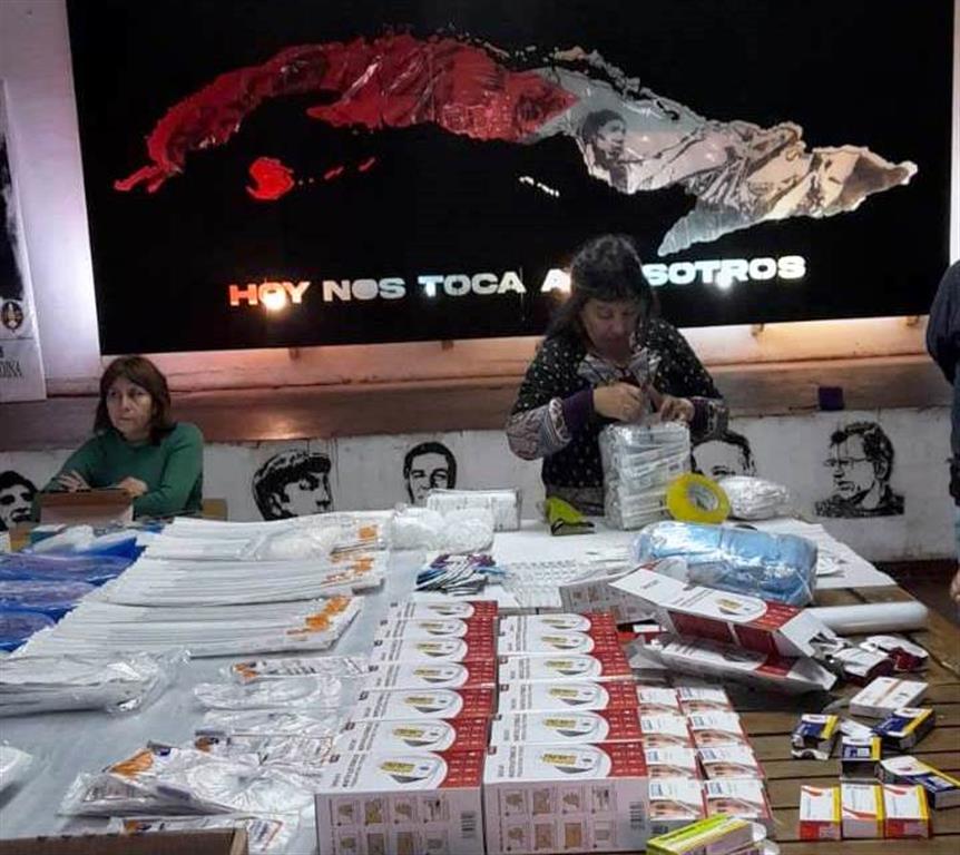 Colectivo chileno de Villa Sur envía medicinas e insumos a Cuba (+Fotos)