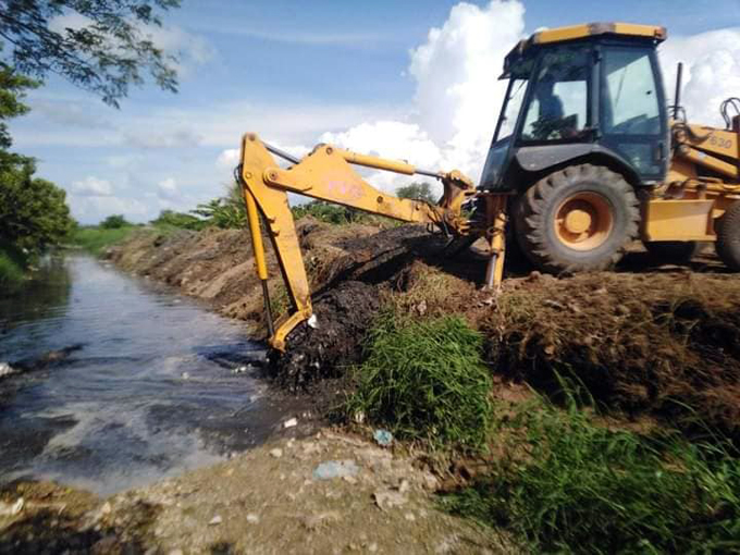Realizan mantenimientos en infraestructura hidráulica de Granma