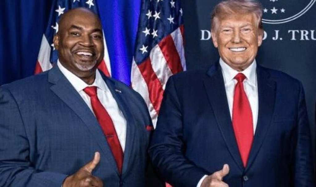 Candidato de Trump en Carolina del Norte en medio de escándalo