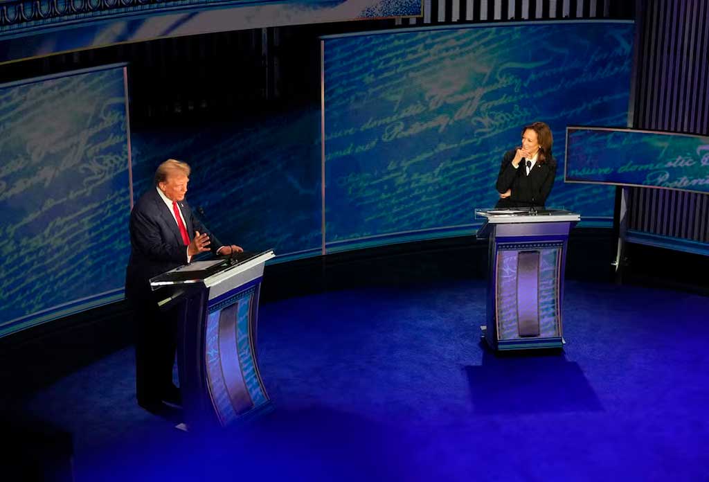 Harris-Trump, debate tenso, mentiras y acusaciones mutuas