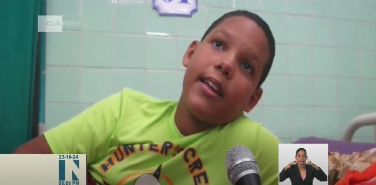 El pequeño héroe que sobrevivió a Oscar: La historia de Abram Daniel González (+ Video)