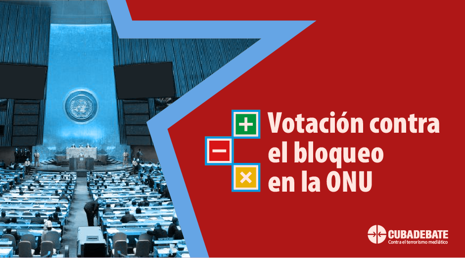 Minuto a minuto: El mundo condena el bloqueo contra Cuba