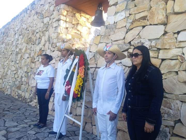 Rinden homenaje en Granma al patricio bayamés Carlos Manuel de Céspedes. (+fotos)