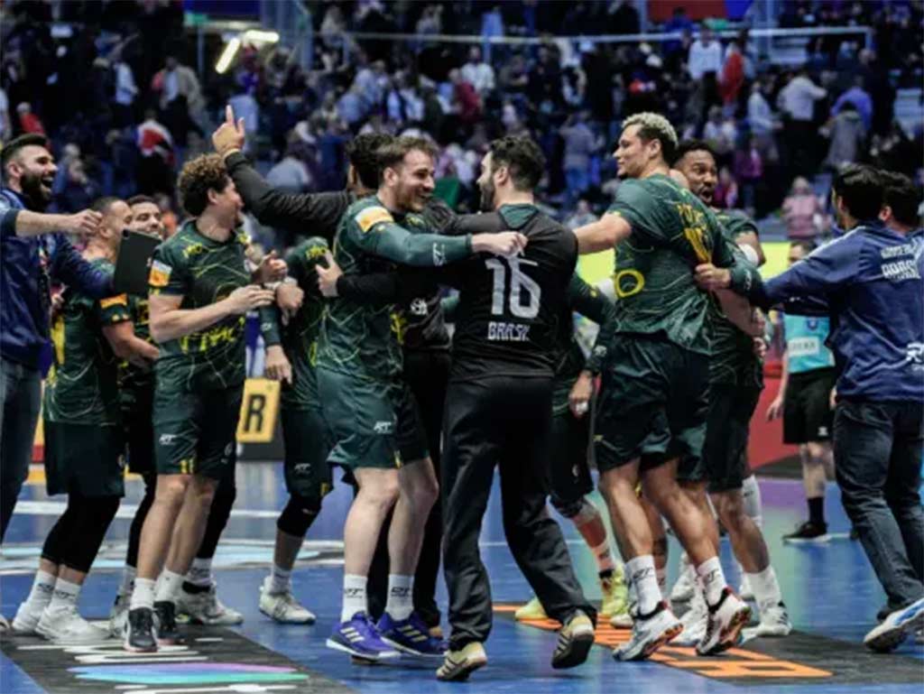 Brasil busca su segundo triunfo en Mundial de balonmano (m)