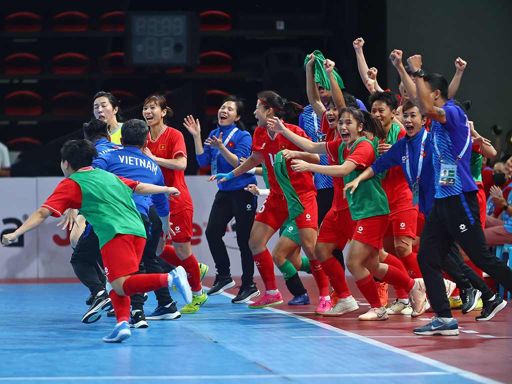 Con paso arrollador avanza selección (F) de fútbol sala de Vietnam