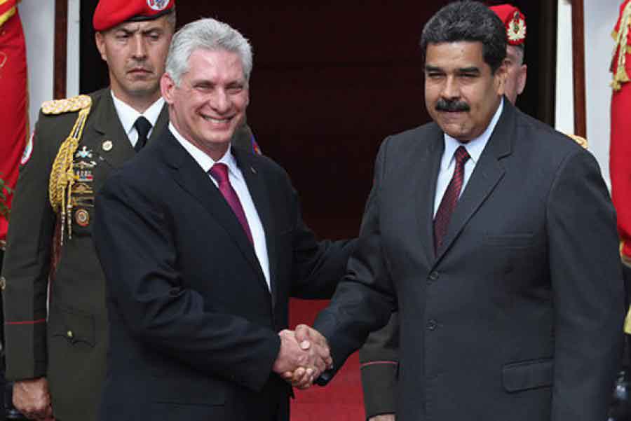 Canciller agradece a presidente de Cuba solidaridad con Venezuela