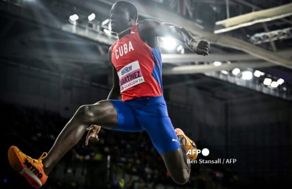 Triplista cubano Lázaro Martínez vive amarga final en Mundial de Nakín