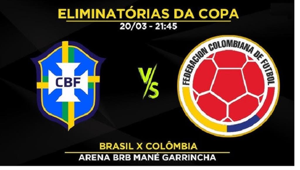 Brasil recibe a inspirada Colombia por clasificatoria de fútbol