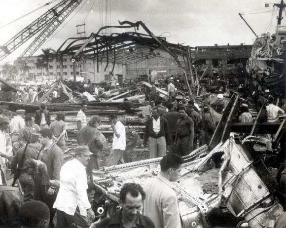 Cuba rememora aniversario 65 de la explosión La Coubre.
