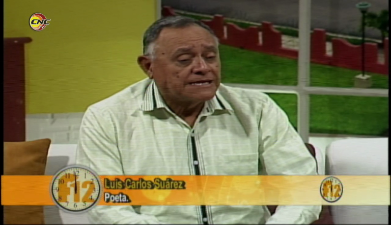 Invitado Escritor y poeta, Luis Carlos Suárez. XXXIII Feria del Libro