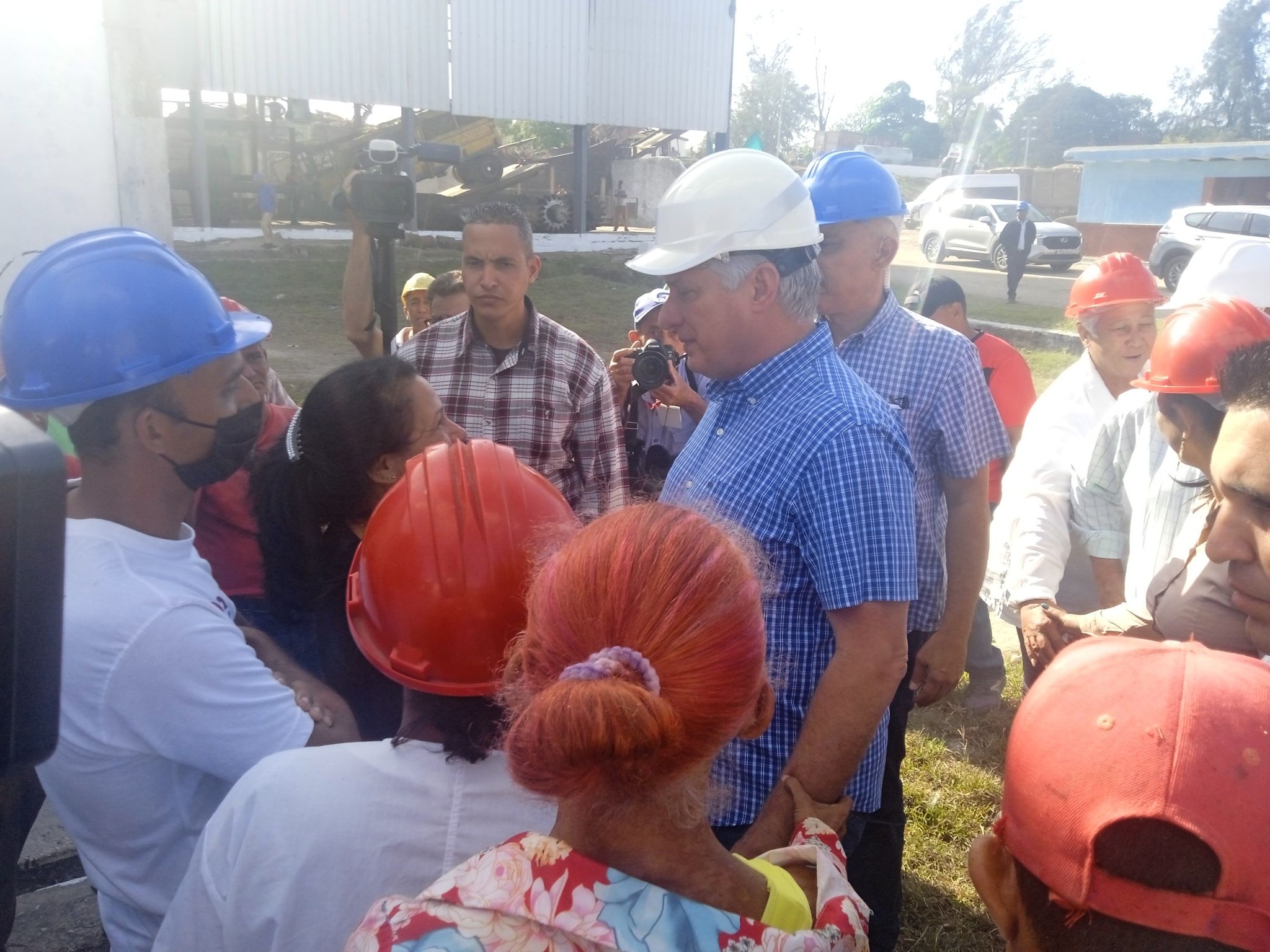Visita Presidente de la República de Cuba, Miguel Díaz-Canel Bermúdez provincia de Granma