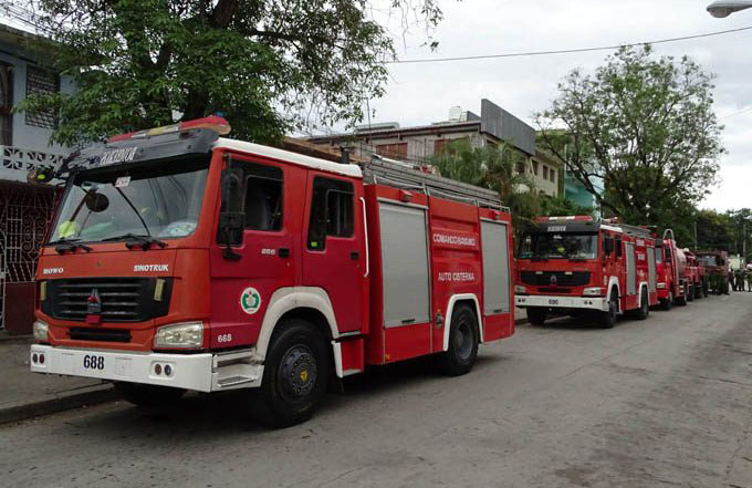 Homenaje a los bomberos caídos en el cumplimiento del deber