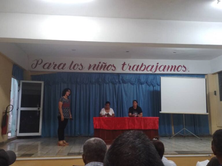 Chequean avance de obras constructivas en sala de Emergencias de Terapia Infantil del Hospital Pediátrico Luis Ángel Milanés
