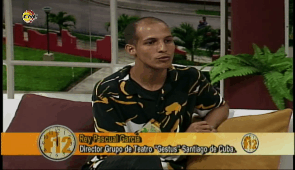 Grupo de Teatro Gestus de Santiago de Cuba en Primavera Teatral.