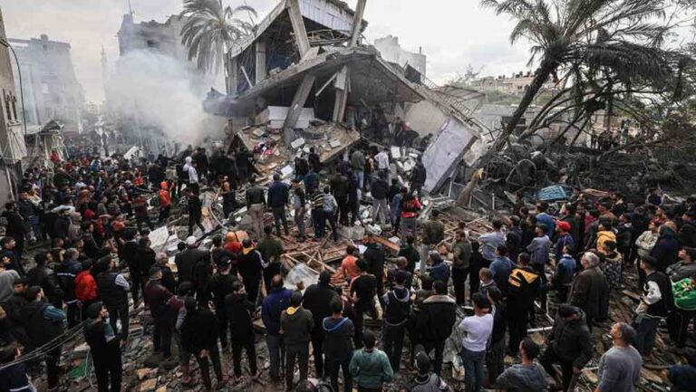 Partido palestino acusó a Israel de lanzar guerra de exterminio